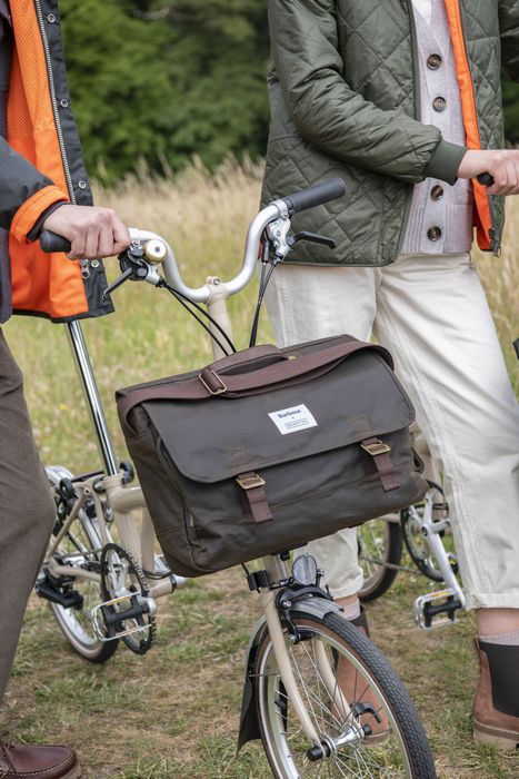 Barbour × Brompton Wax City Bag ブロンプトン