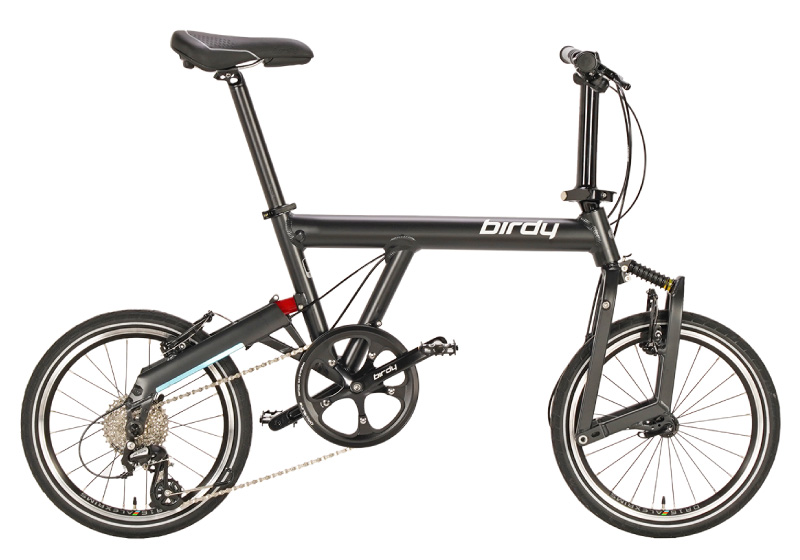 【美品】Birdy バーディ折りたたみ自転車　オプションブラック塗装 birdy classic | 折りたたみ自転車・ミニベロ専門店 GREEN CYCLE