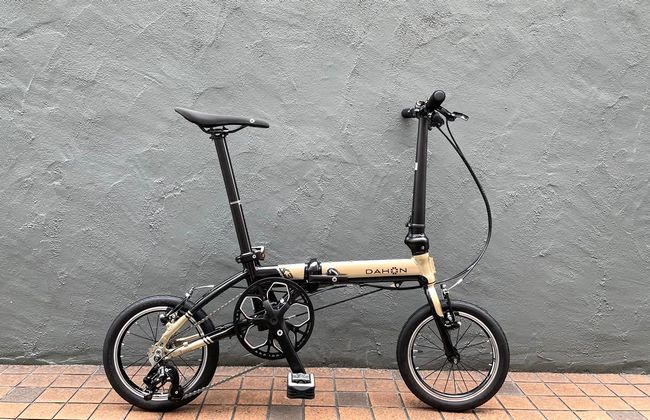 2022 DAHON K3 新色 シャンパン入荷！ | 折りたたみ自転車・ミニベロ ...