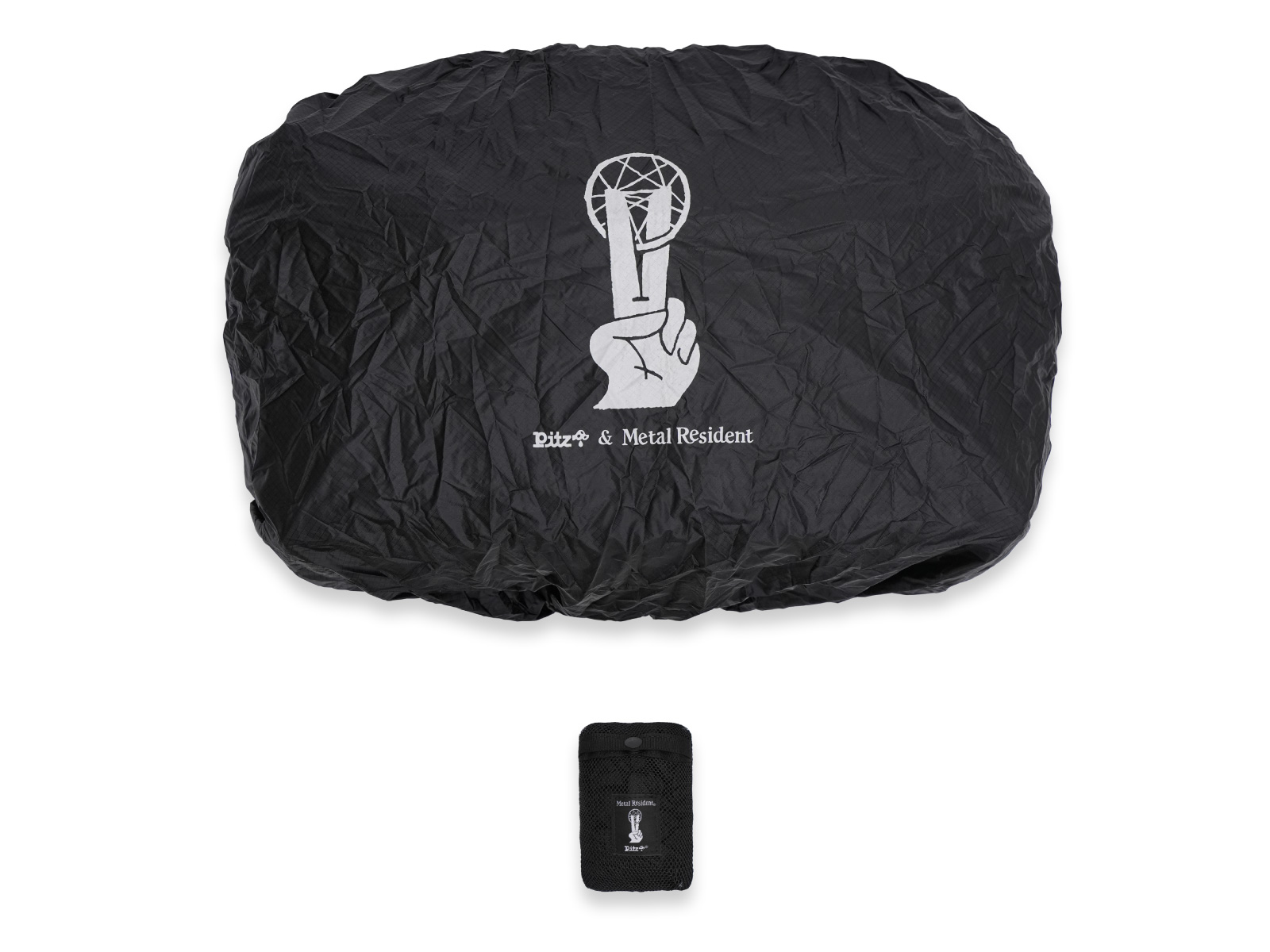 Pitz x MR Brompton Front bag Raincover